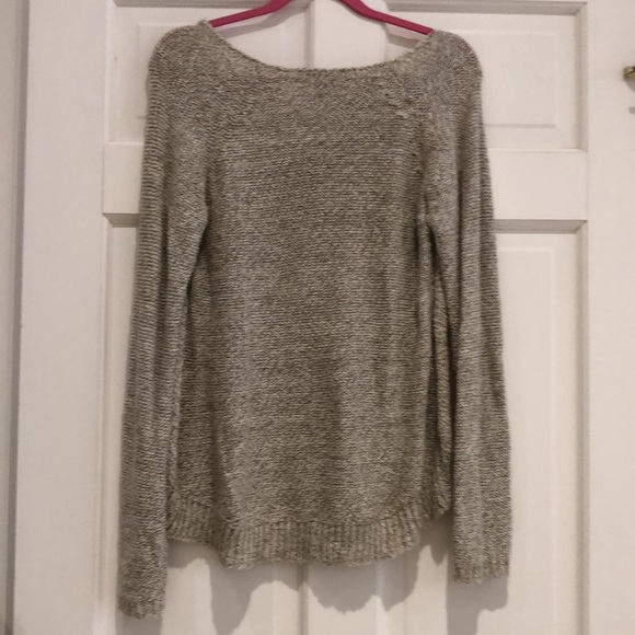 American Rag Beige Sequined Penguin Sweater - Picture 2 of 4